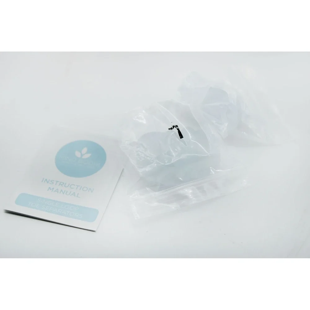 Mind Bodhi Single Loop Toe Separators 4 Pack Medical Grade Gel Bunion Cushion